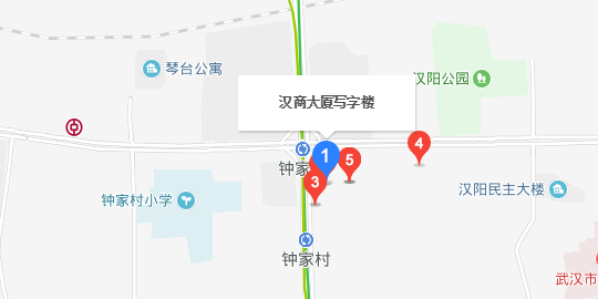 武漢尚賢達獵頭分公司地圖位置